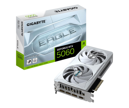 Karta graficzna GIGABYTE GeForce RTX 5060 Eagle OC Ice 8GB GDDR7 DLSS4
